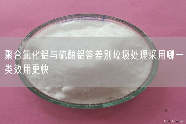 聚合氯化鋁與硫酸鋁答差別垃圾處理采用哪一類效用更快(圖7)