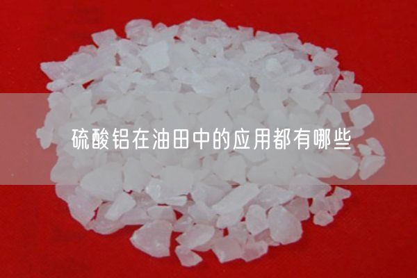 硫酸鋁在油田中的應(yīng)用都有哪些(圖1)