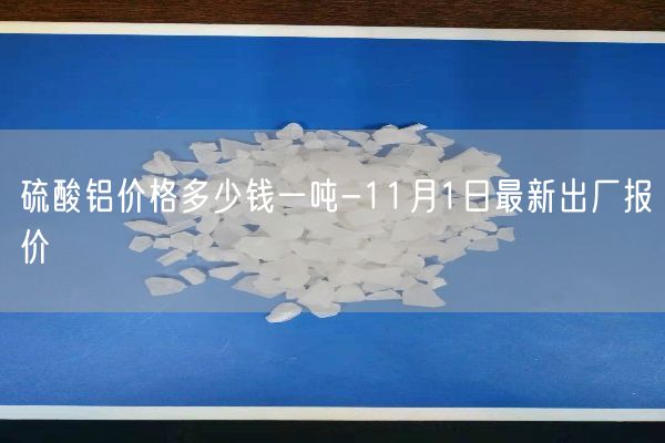 硫酸鋁價(jià)格多少錢一噸-11月1日最新出廠報(bào)價(jià)(圖2)