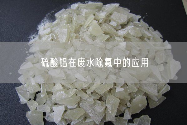 硫酸鋁在廢水除氟中的應(yīng)用(圖10)