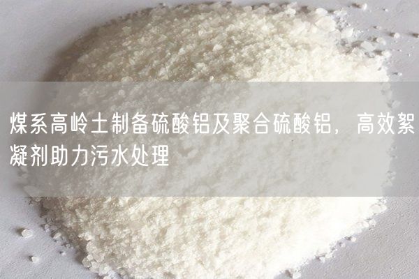 煤系高嶺土制備硫酸鋁及聚合硫酸鋁，高效絮凝劑助力污水處理(圖9)